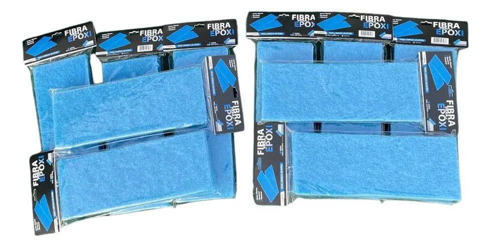 10 Pacotes De Fibras P/ Limpeza Do Rejunte Epóxi - 2un Cada
